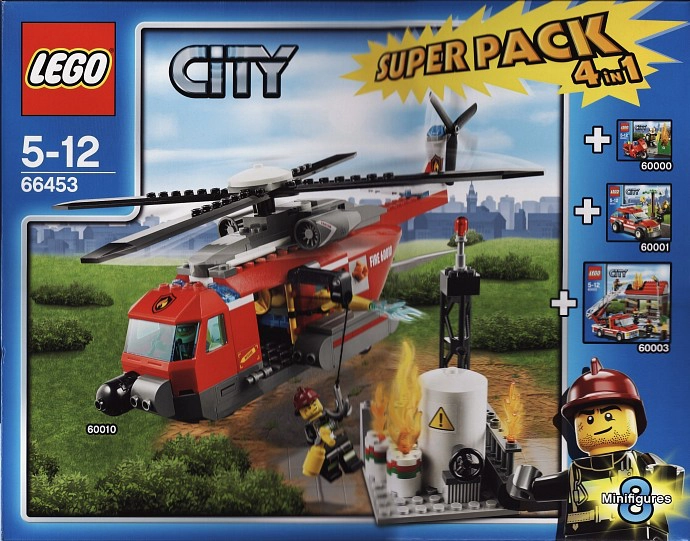 LEGO 66453 City Super Pack 4 in 1