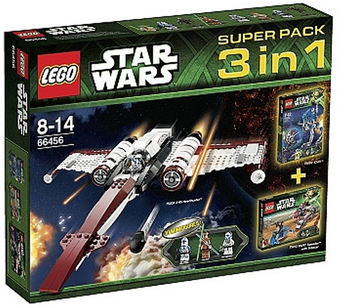 LEGO 66456 Star Wars Super Pack 3 in 1