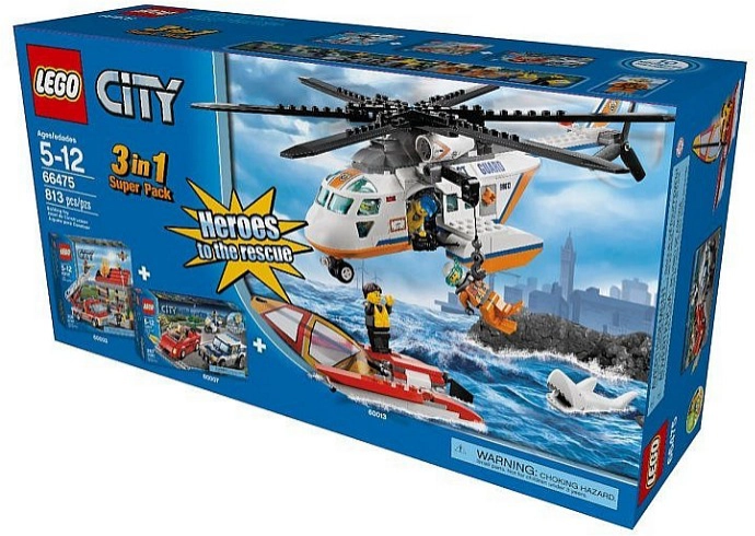 LEGO 66475 City Super Pack 3 in 1