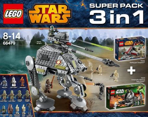 LEGO 66479 Super Pack 3 in 1