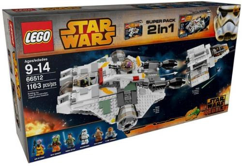 LEGO 66512 Star Wars Super Pack 2 in 1