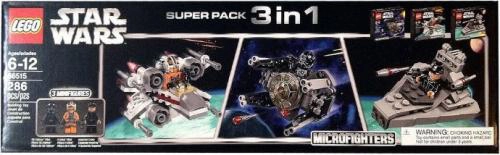 LEGO 66515 Microfighters Super Pack 3-in-1