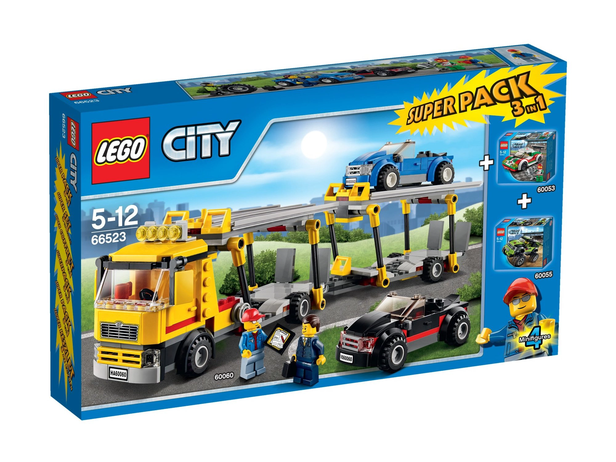 LEGO 66523 City Super Pack 3-in-1