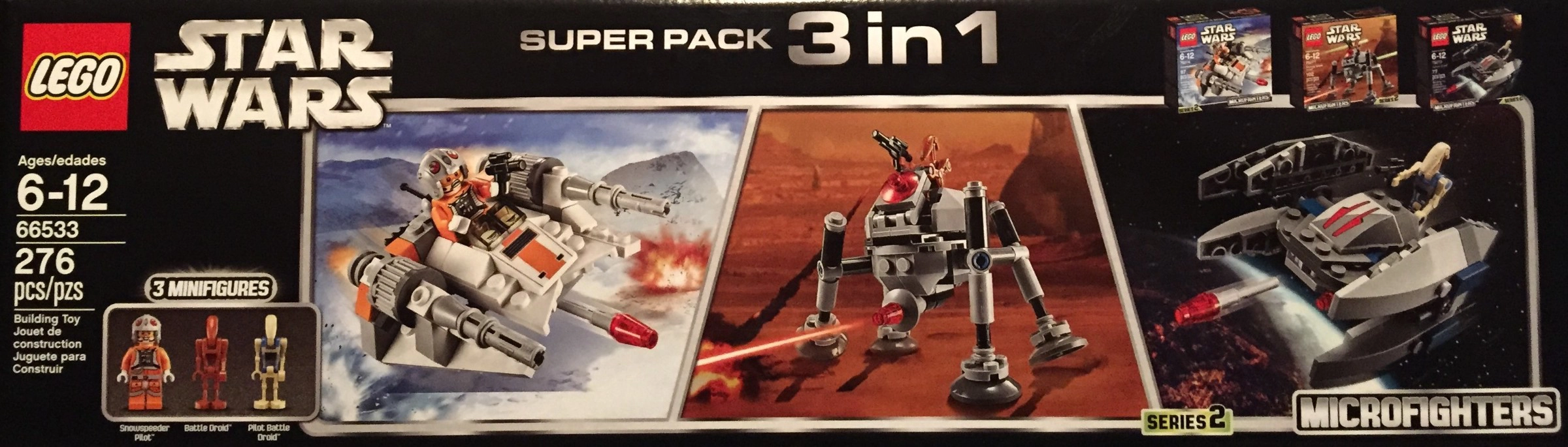 LEGO 66533 Star Wars Super Pack 3 in 1