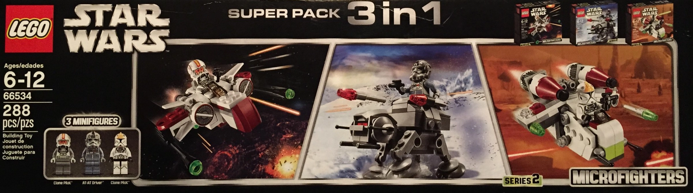 LEGO 66534 Star Wars Super Pack 3 in 1