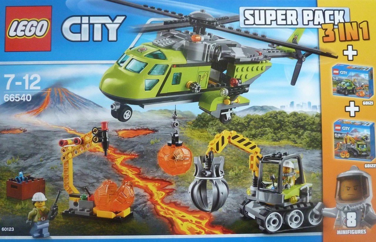 LEGO 66540 City Super Pack 3 in 1