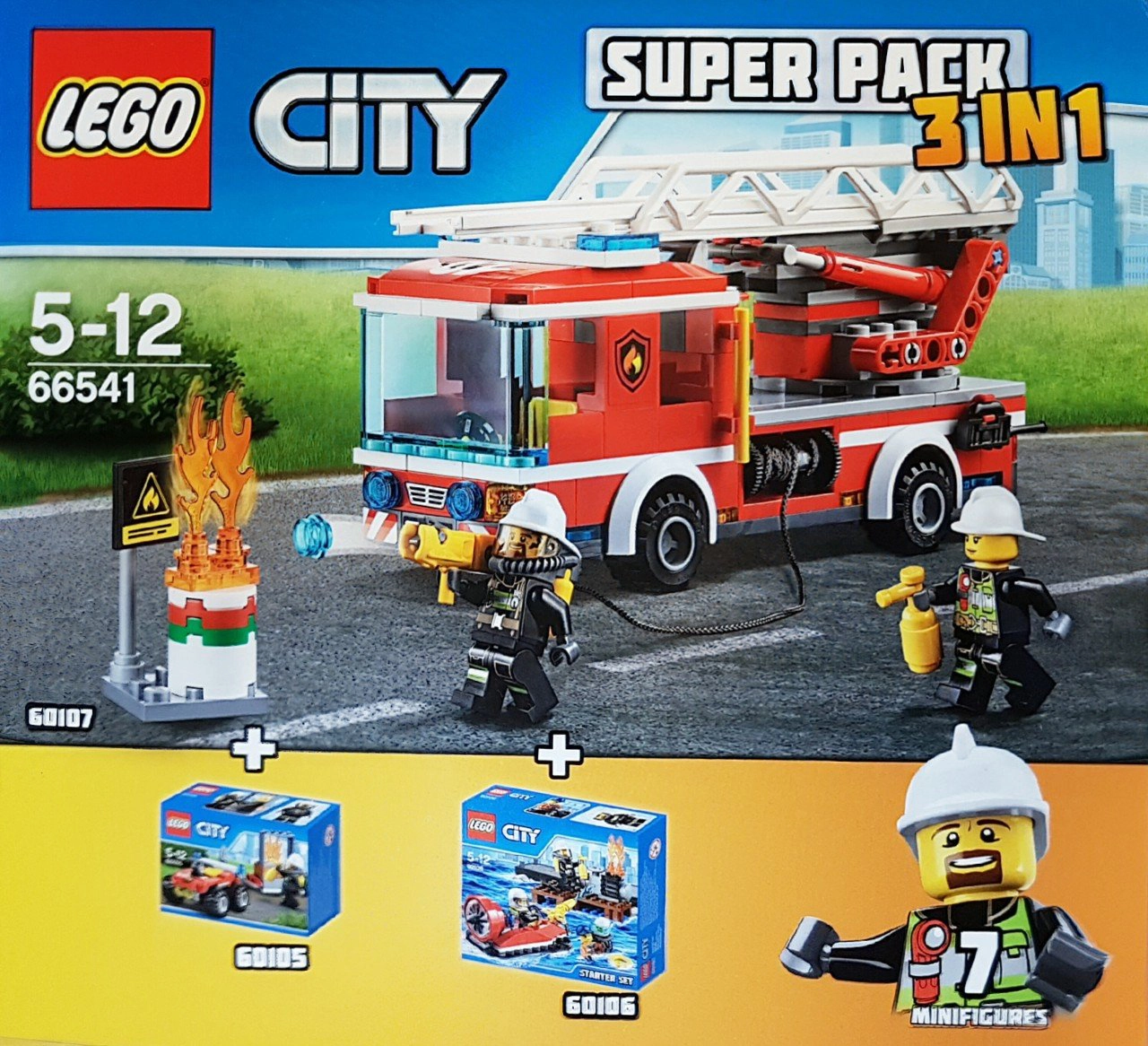 LEGO 66541 City Super Pack 3 in 1