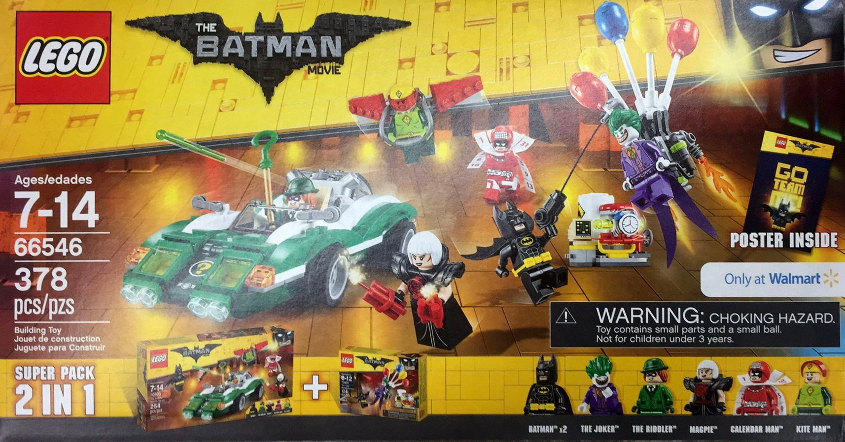 LEGO 66546 The LEGO Batman Movie Super Pack 2 in 1