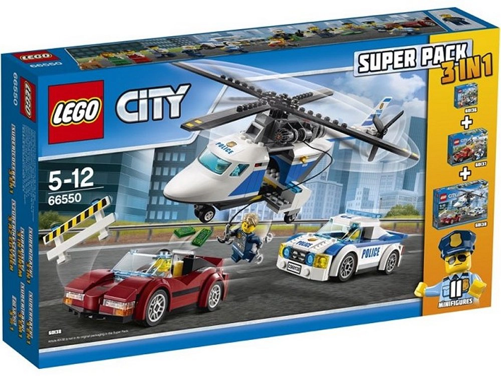 LEGO 66550 City Super Pack 3 in 1