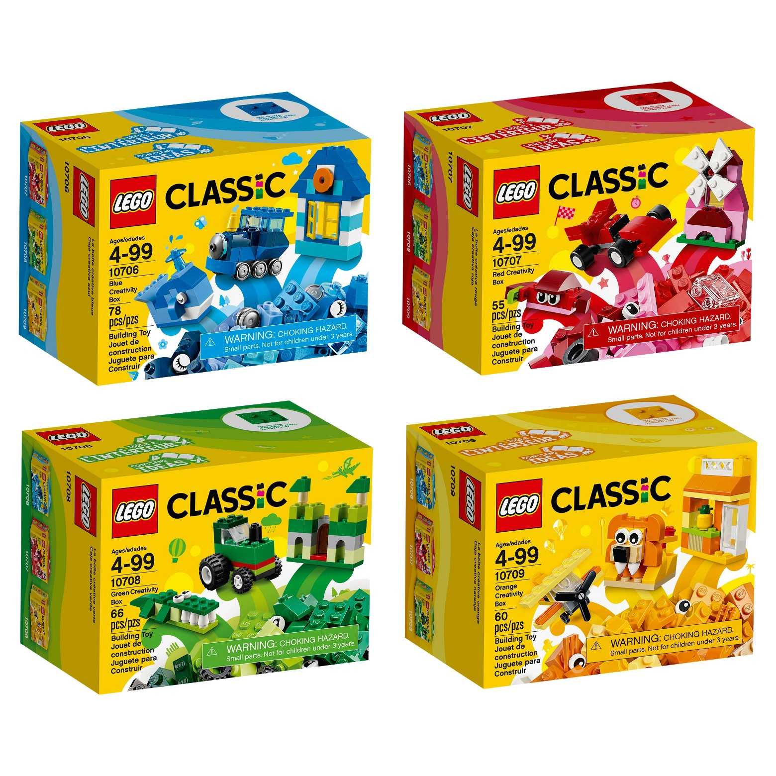 LEGO 66554 Classic Quad Pack