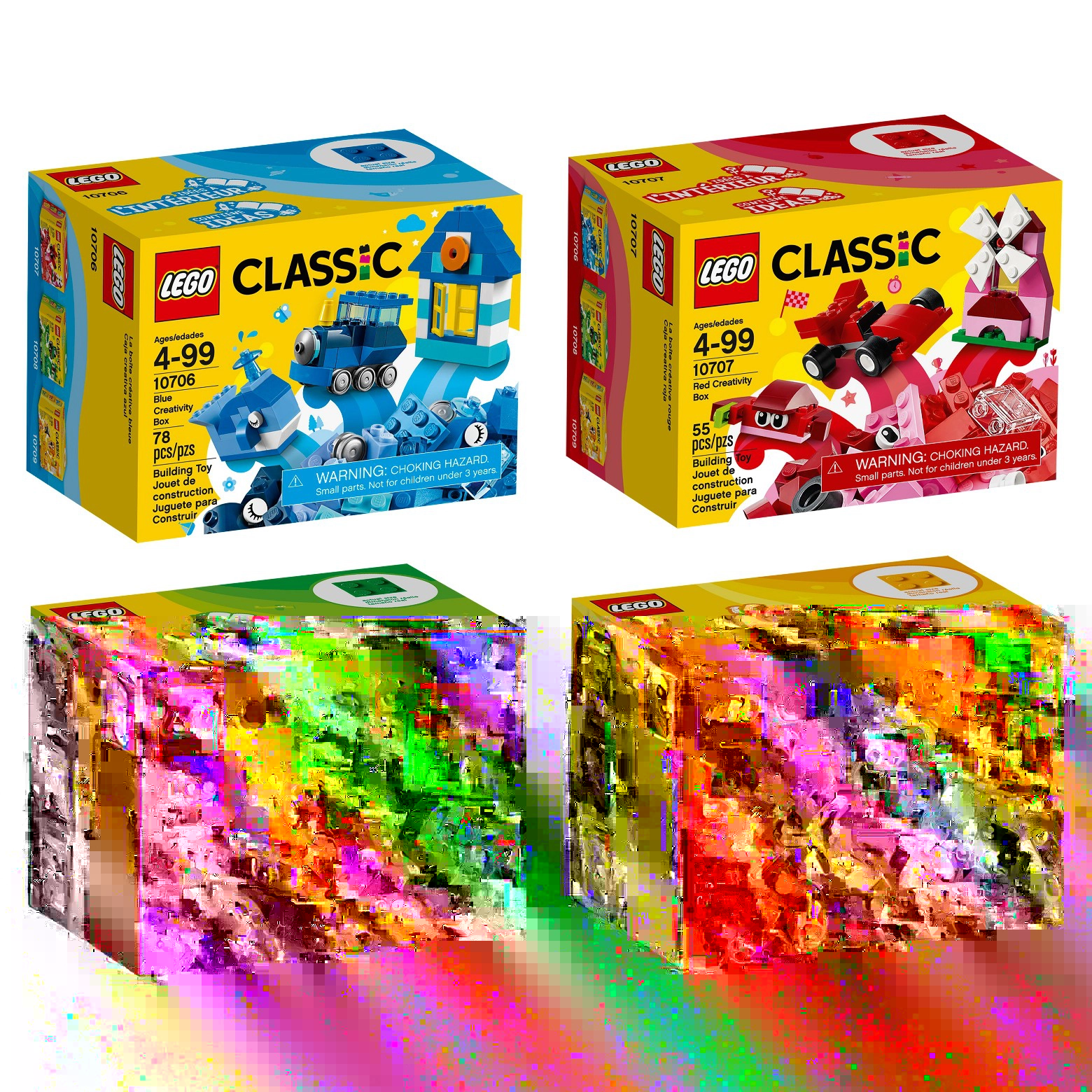 LEGO 66554 Classic Quad Pack