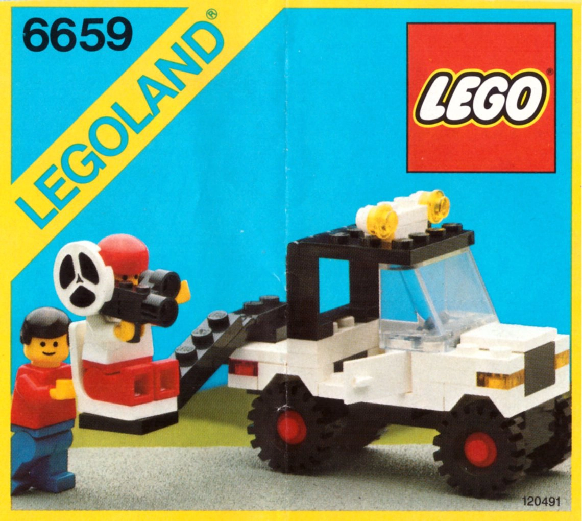 LEGO 6659 TV Camera Crew