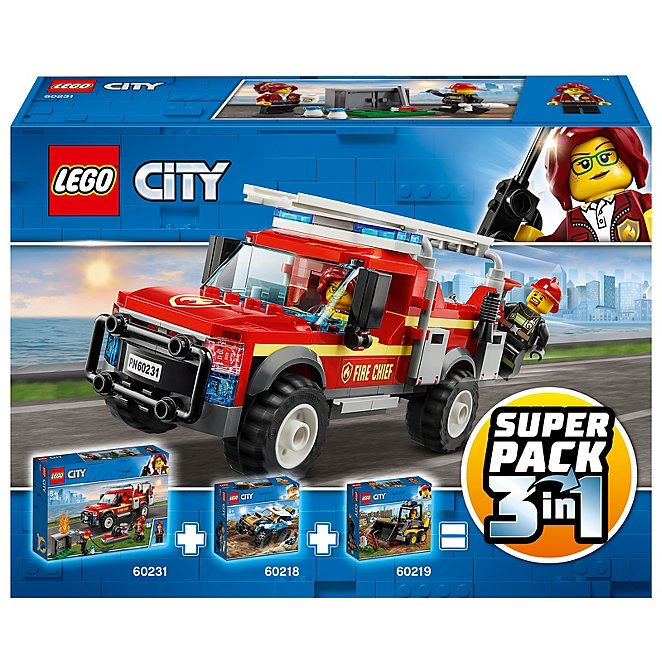 LEGO 66614 City Vehicles Super Pack 3-in-1