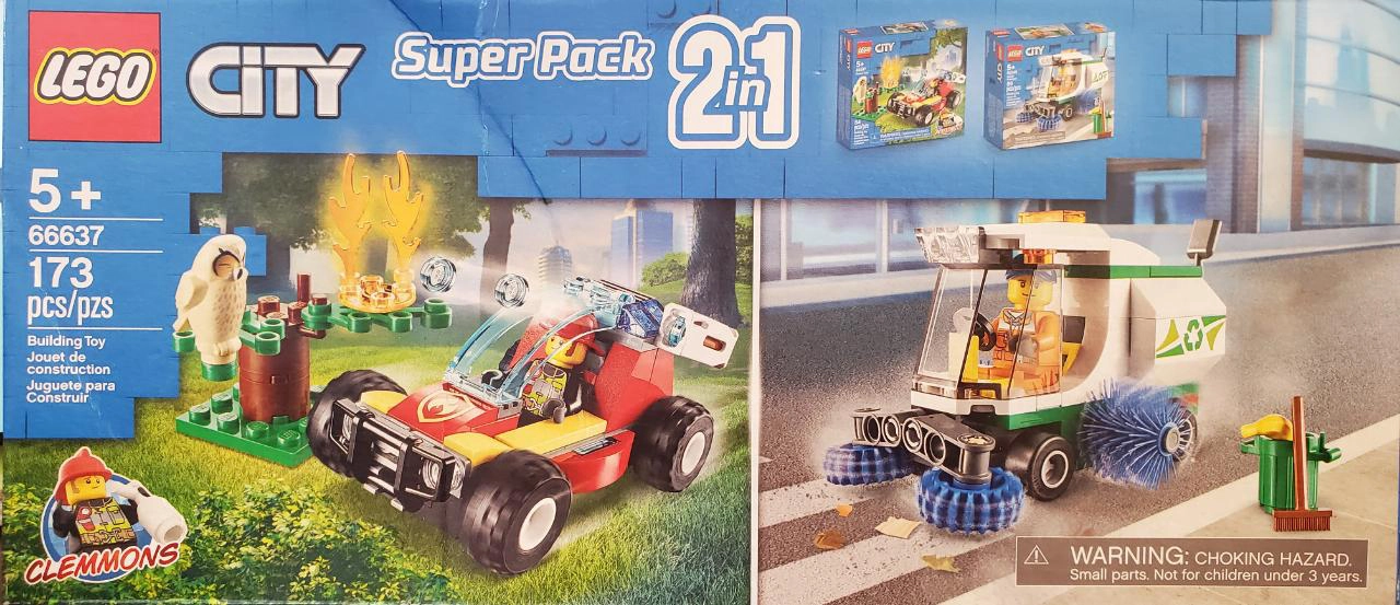 LEGO 66637 City Super Pack 2 in 1