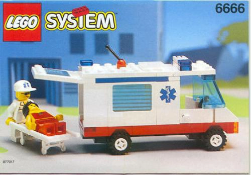 LEGO 6666 Ambulance