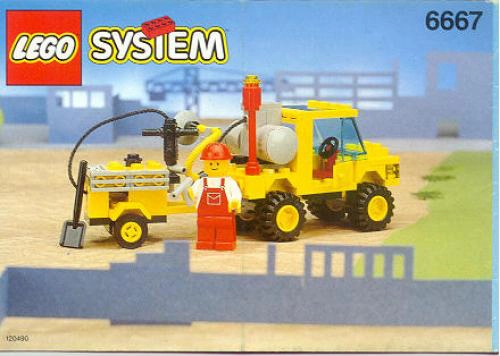 LEGO 6667 Pothole Patcher