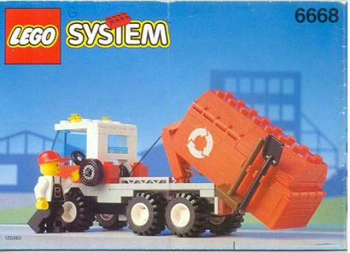 LEGO 6668 Recycle Truck