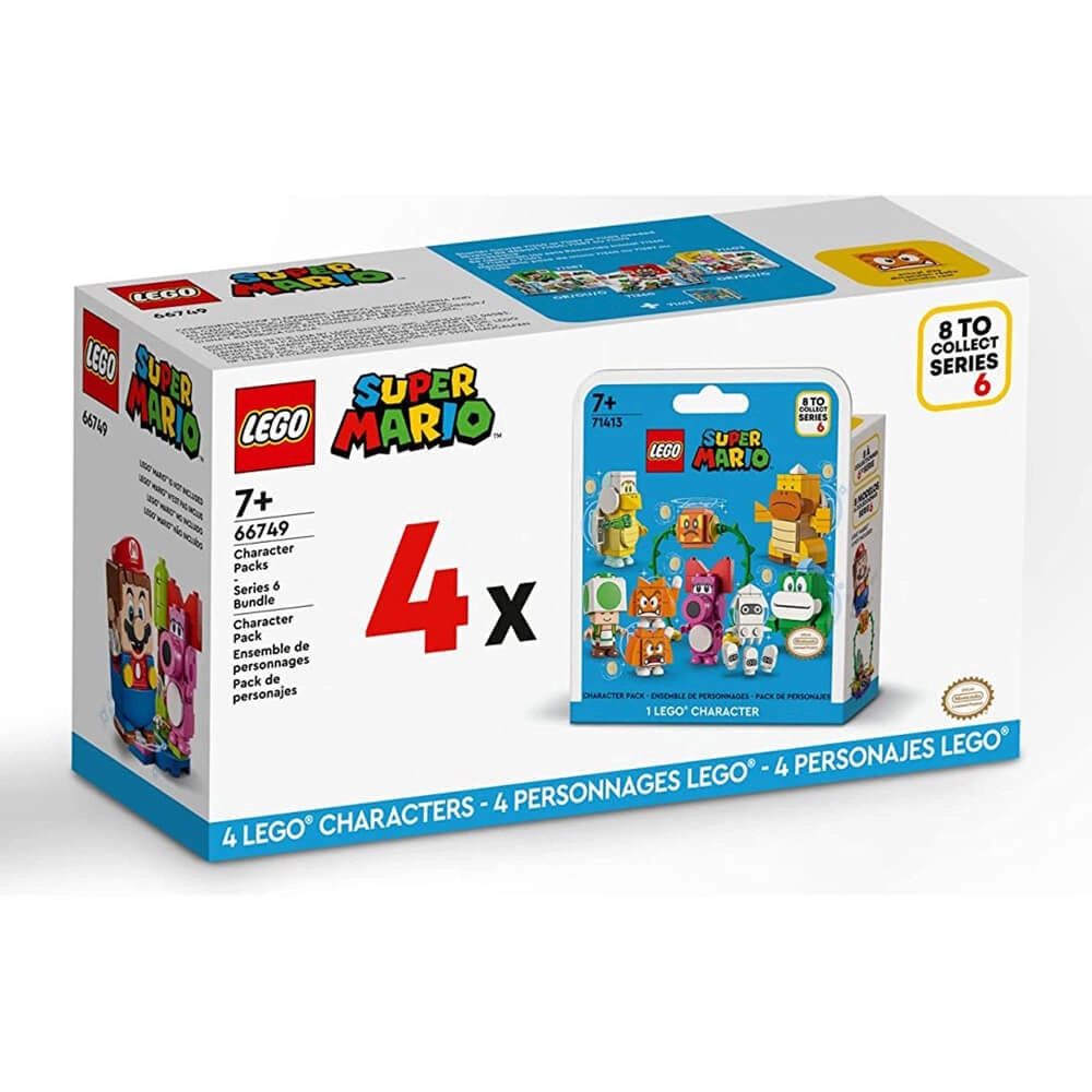 LEGO 66749 Character Pack Series 6 - Box of 4 Packs