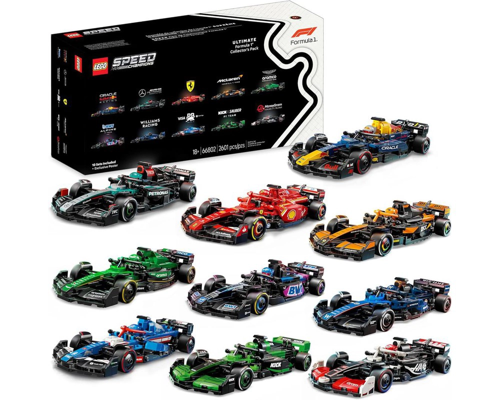 LEGO 66802 Ultimate Formula 1 Collector's Pack