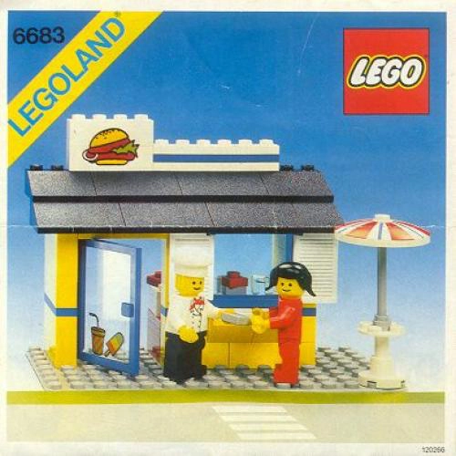 LEGO 6683 Burger Stand