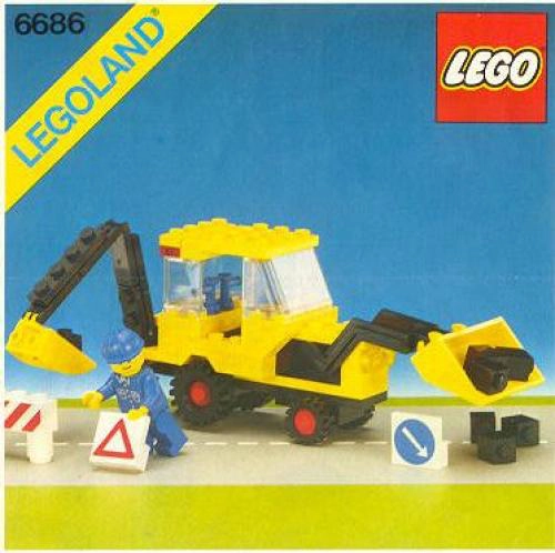 LEGO 6686 Backhoe