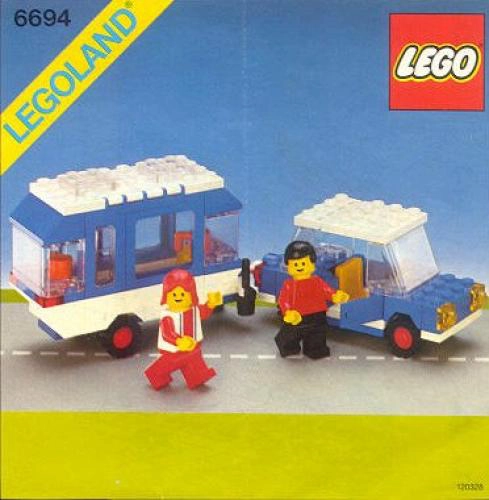 LEGO 6694 Car with Camper