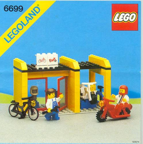 LEGO 6699 Cycle Fix-It Shop