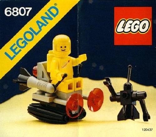 LEGO 6807 Space Sledge with Astronaut and Robot