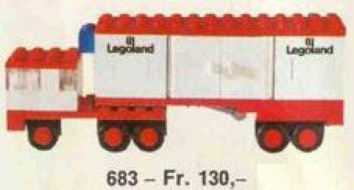 LEGO 683 Articulated Lorry