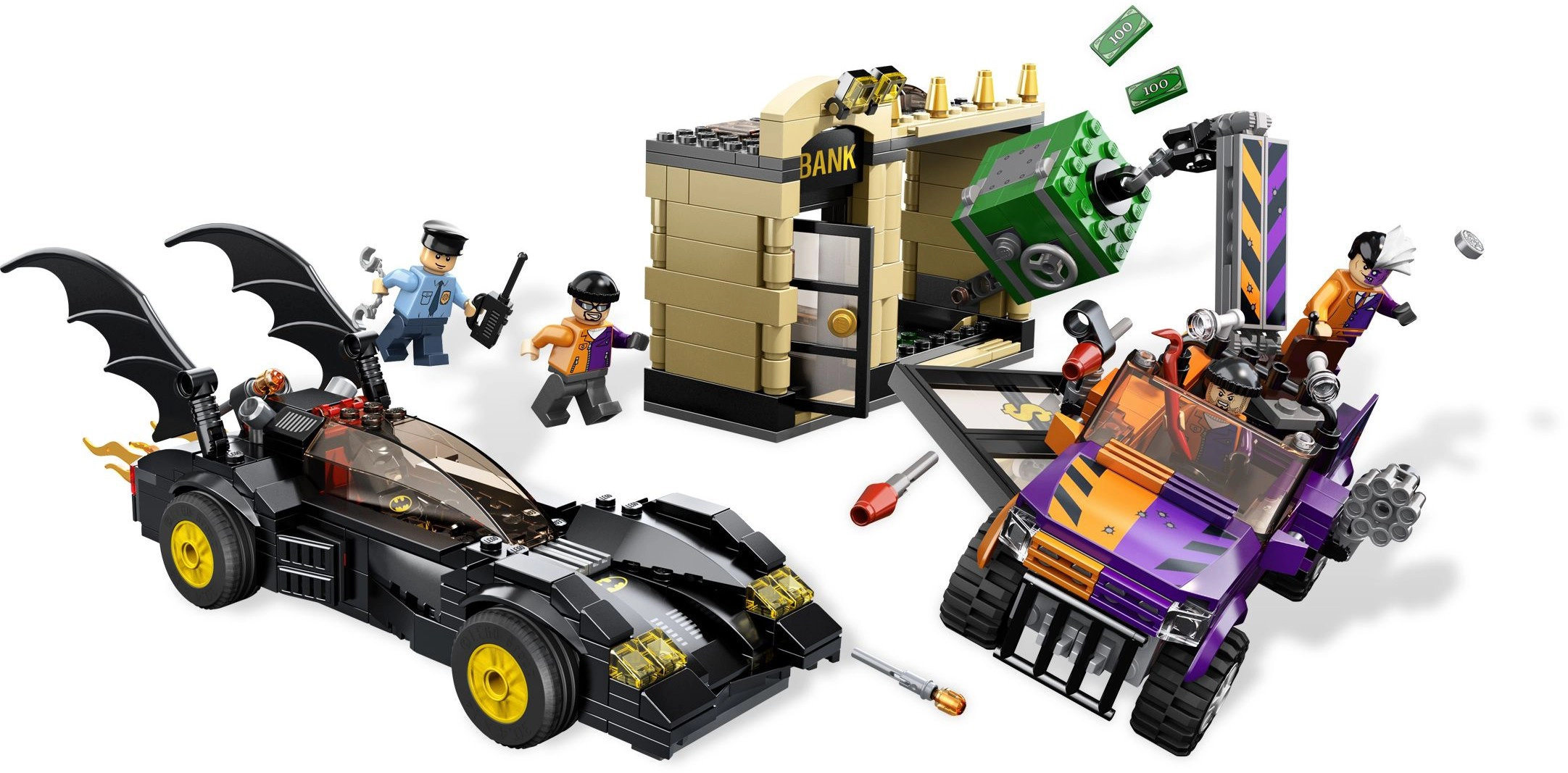 LEGO 6864 Batmobile and the Two-Face Chase