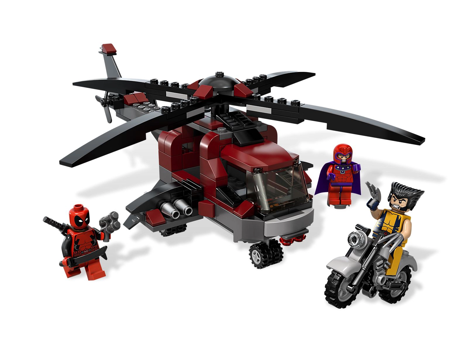 LEGO 6866 Wolverine's Chopper Showdown