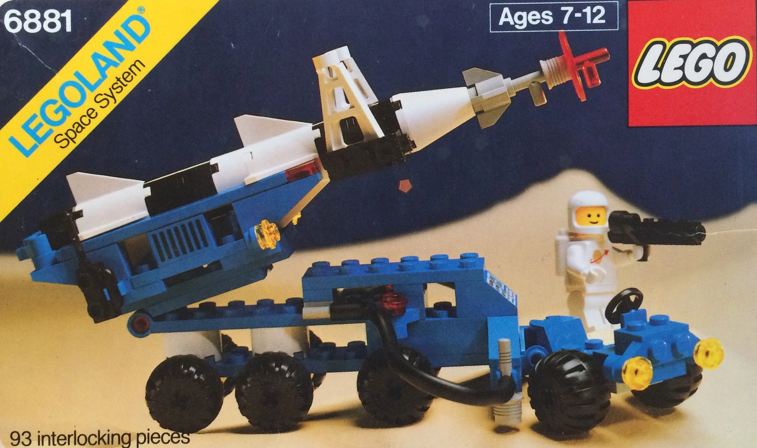 LEGO 6881 Lunar Rocket Launcher