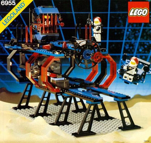 LEGO 6955 Space Lock-Up Isolation Base