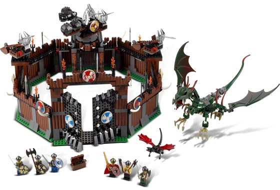 LEGO 7019 Viking Fortress against the Fafnir Dragon