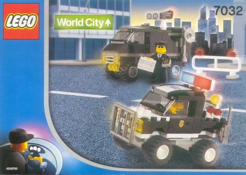 LEGO 7032 Highway Patrol & Undercover Van