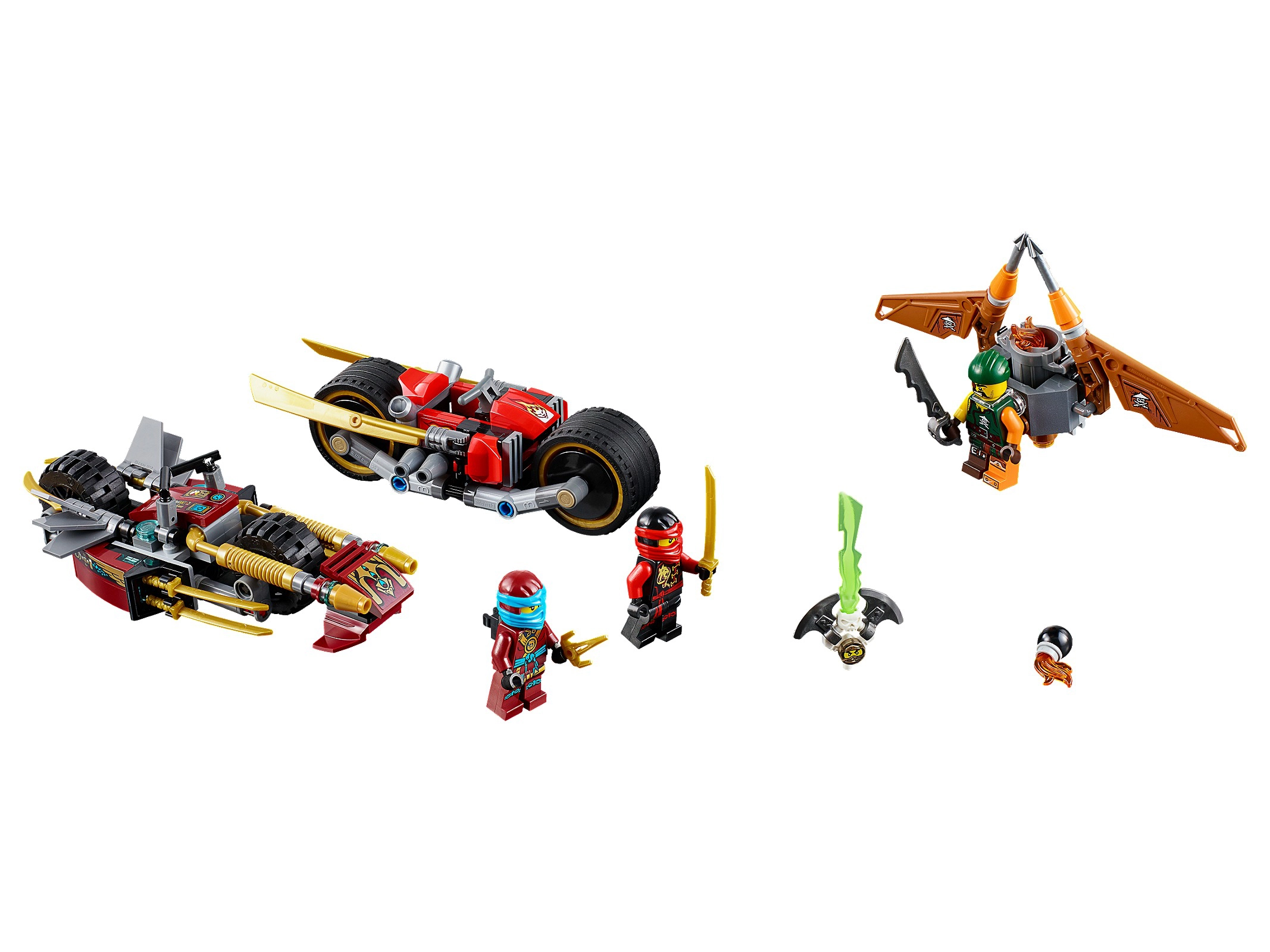 LEGO 70600 Ninja Bike Chase