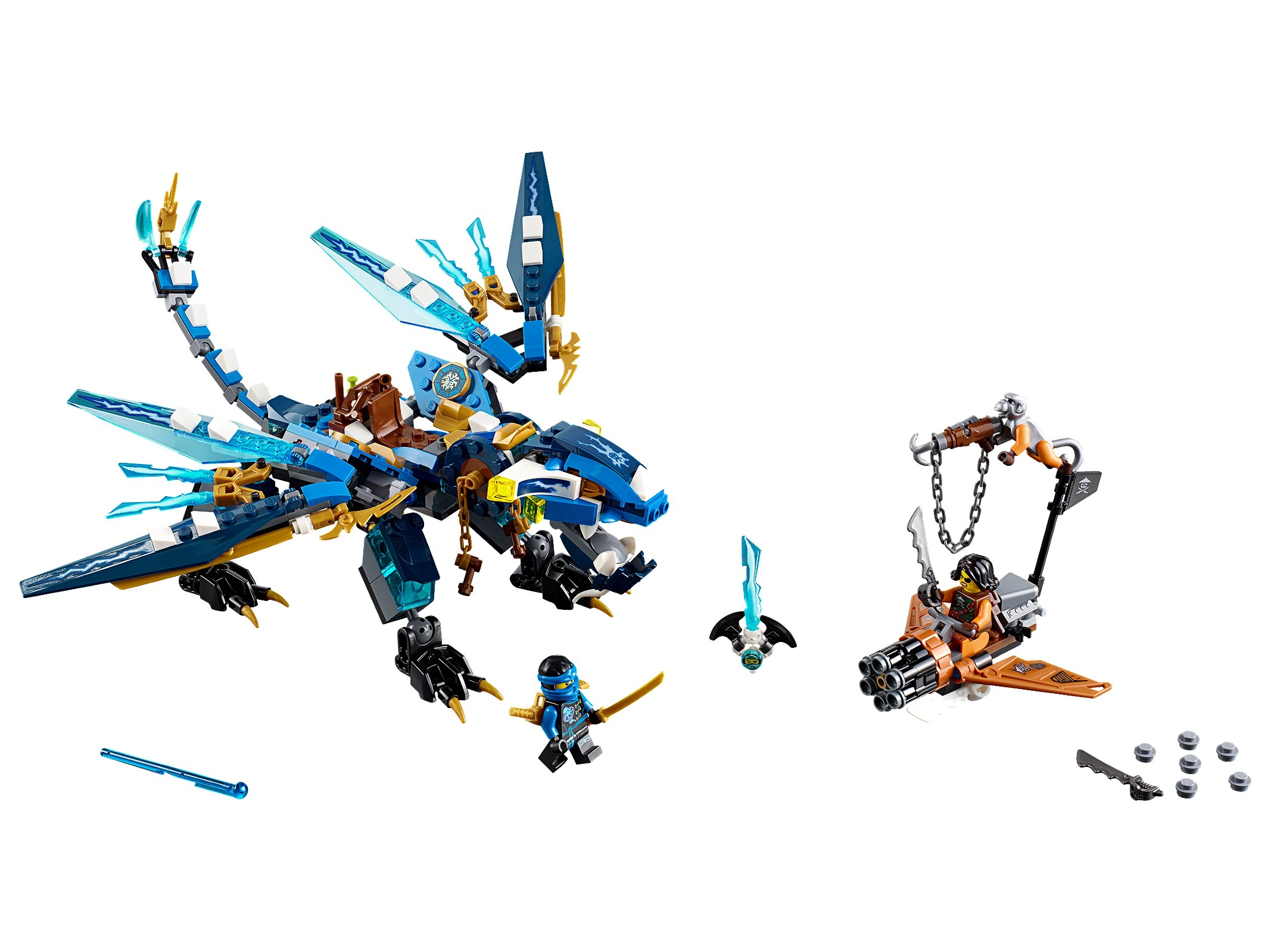 LEGO 70602 Jay's Elemental Dragon