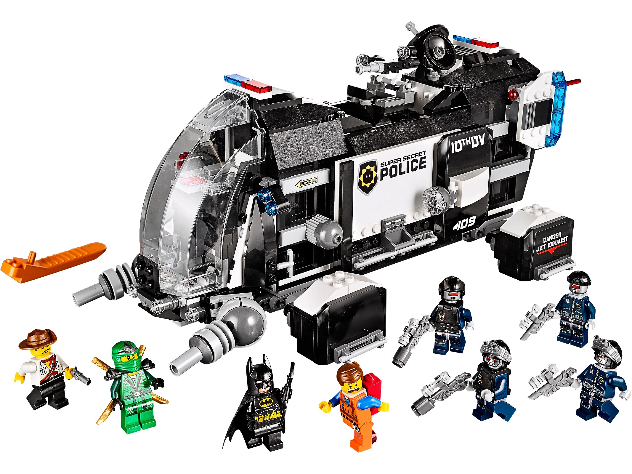 LEGO 70815 Super Secret Police Dropship