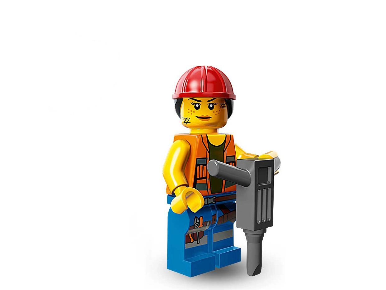 LEGO 71004 Gail the Construction Worker