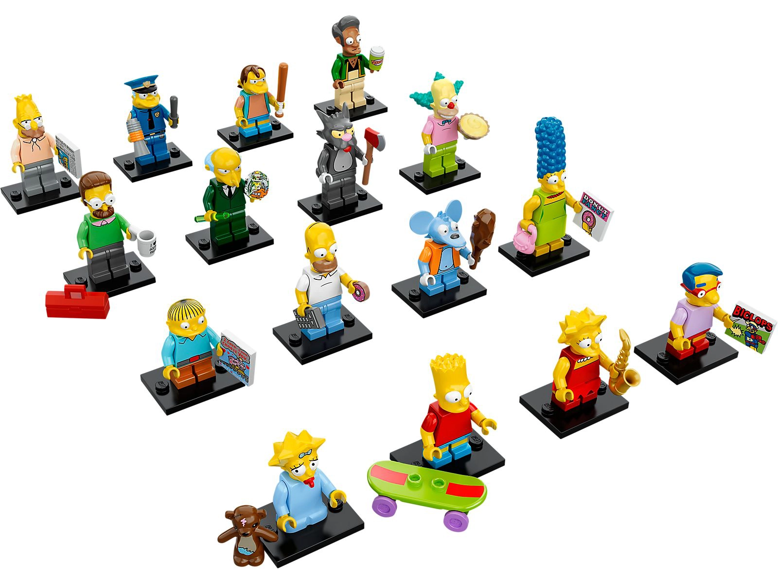 LEGO 71005 The Simpsons Series 1 - Complete - All Sets