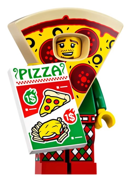 LEGO 71025 Pizza Costume Guy