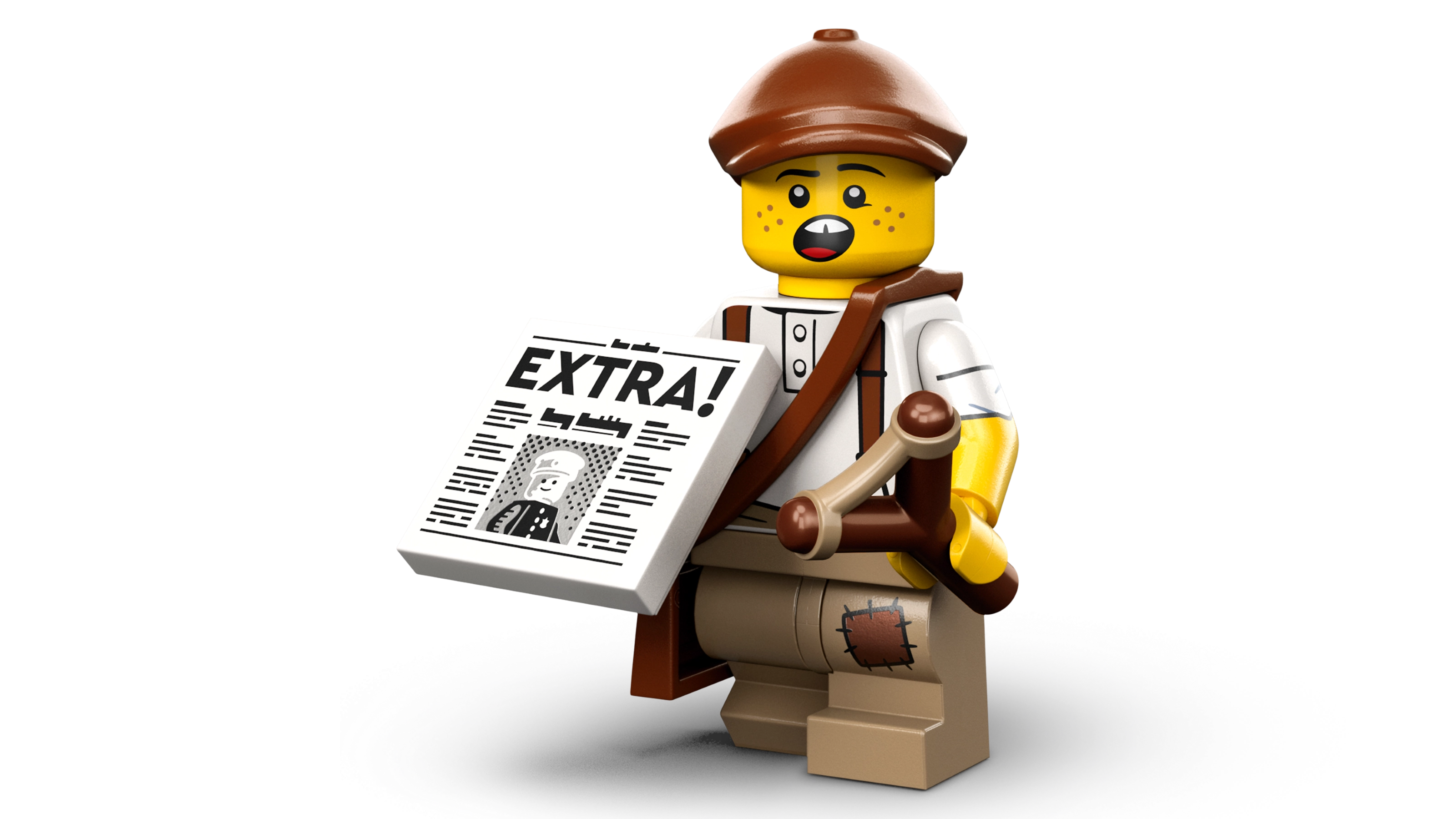 LEGO 71037 Newspaper Kid