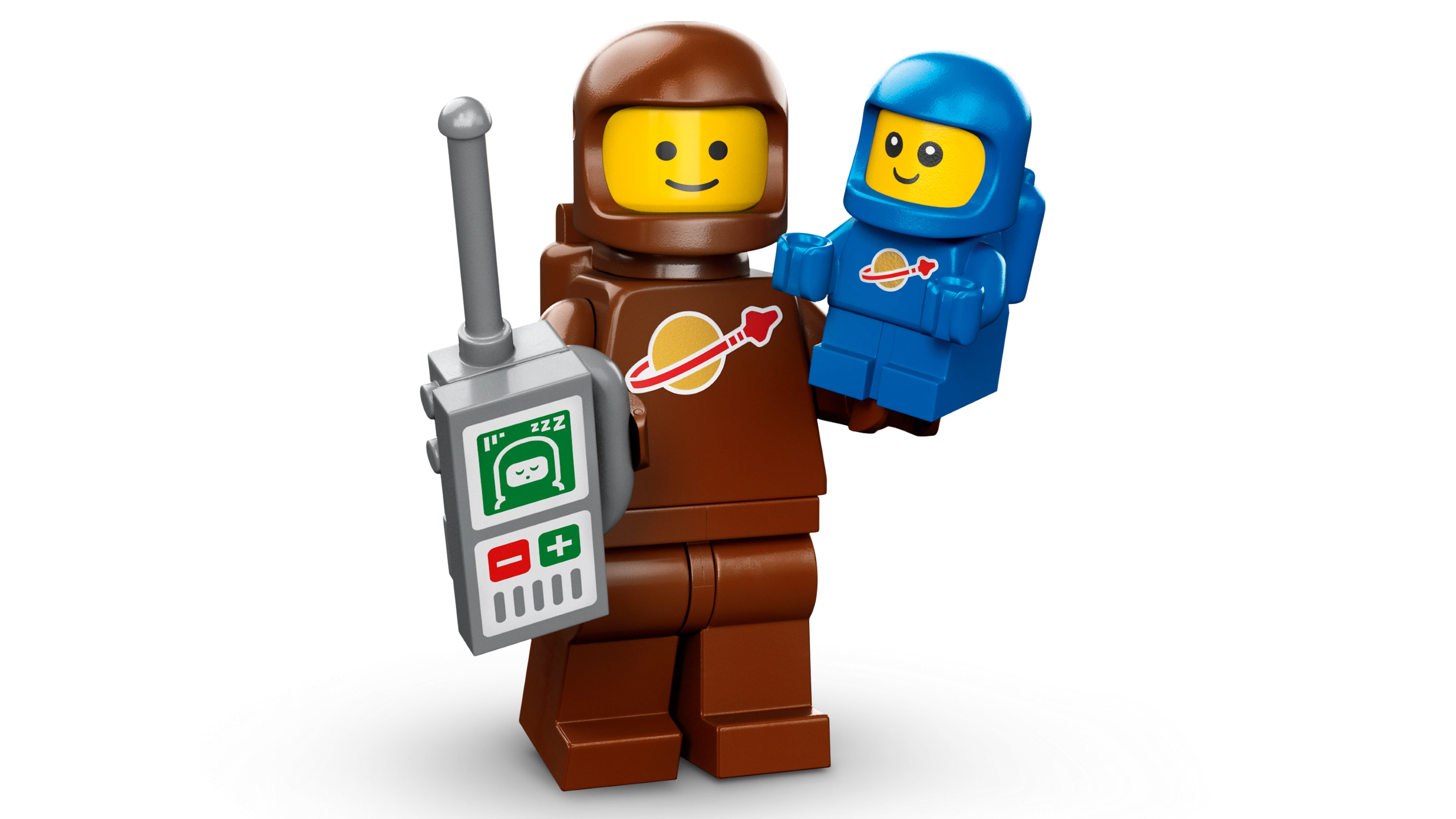 LEGO 71037 Brown Astronaut and Spacebaby