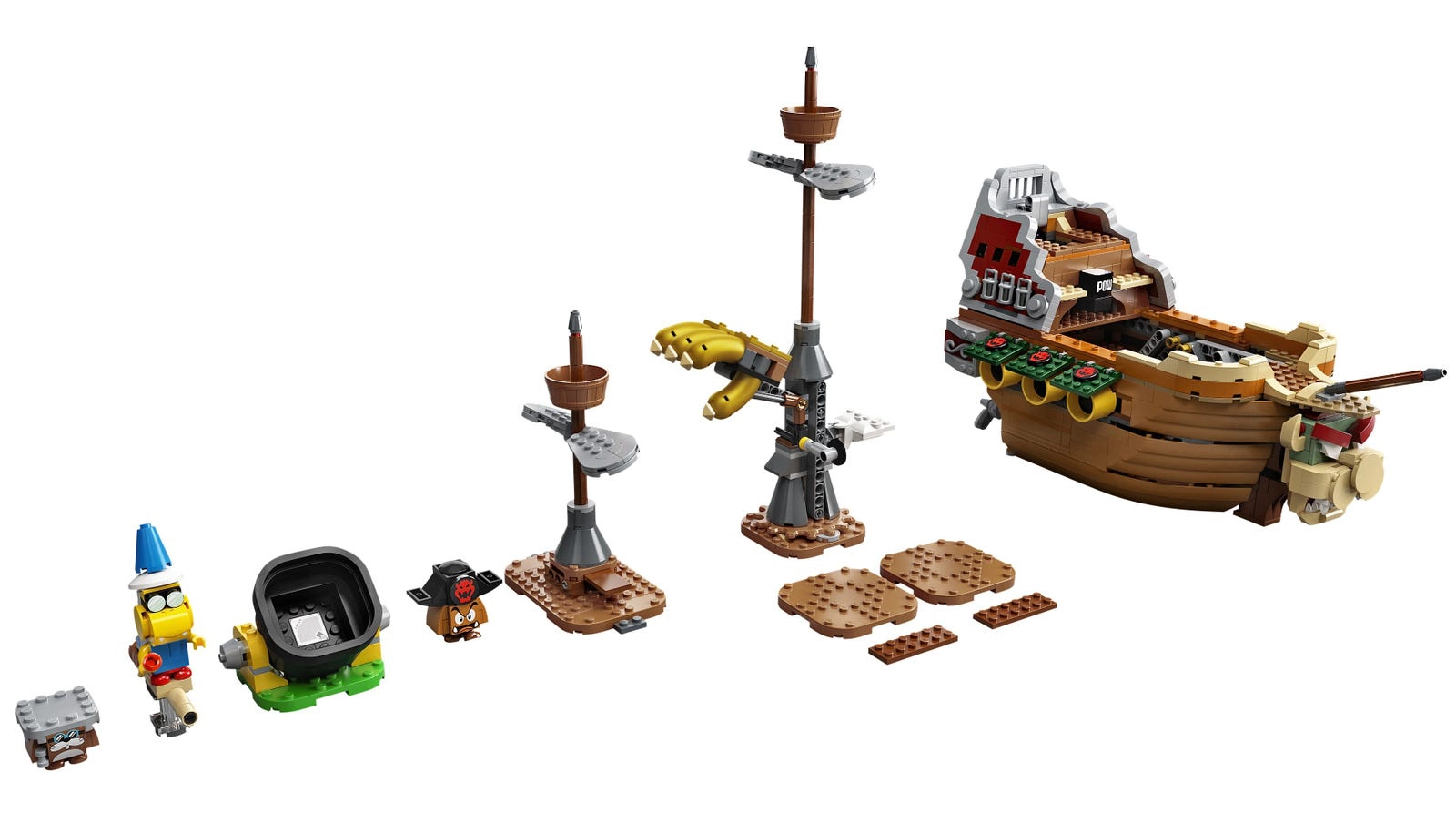 LEGO 71391 Bowser's Airship Expansion Set