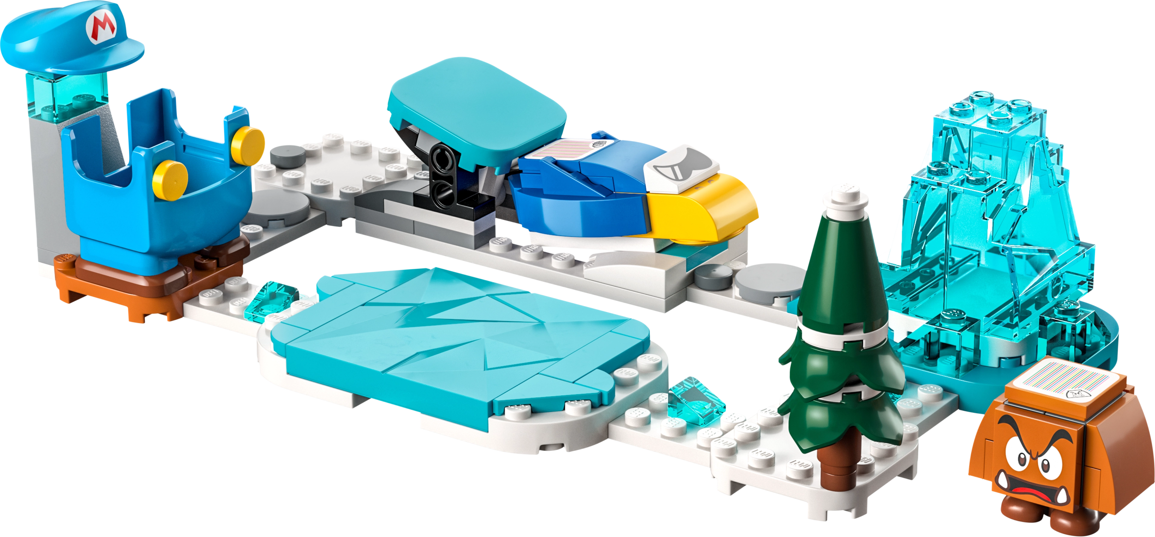 LEGO 71415 Ice Mario Suit and Frozen World Expansion Set