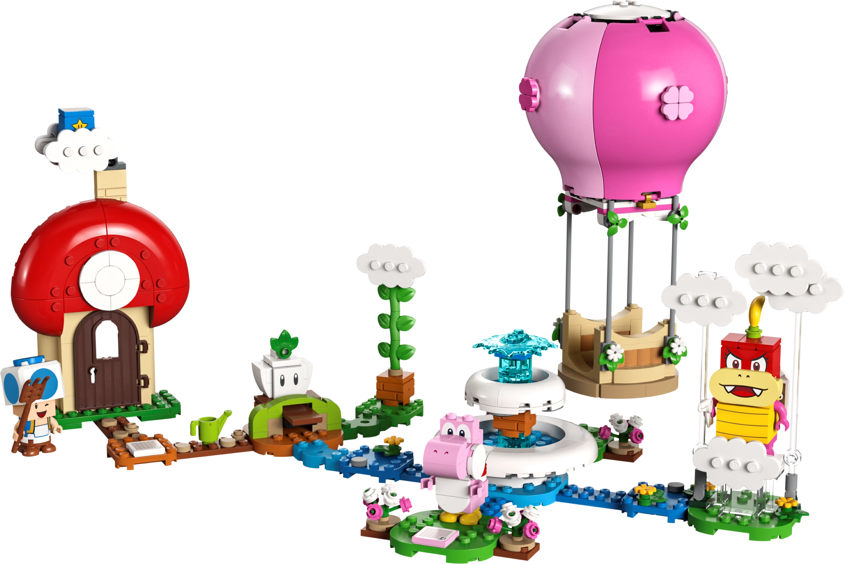 LEGO 71419 Peach's Garden Balloon Ride Expansion Set