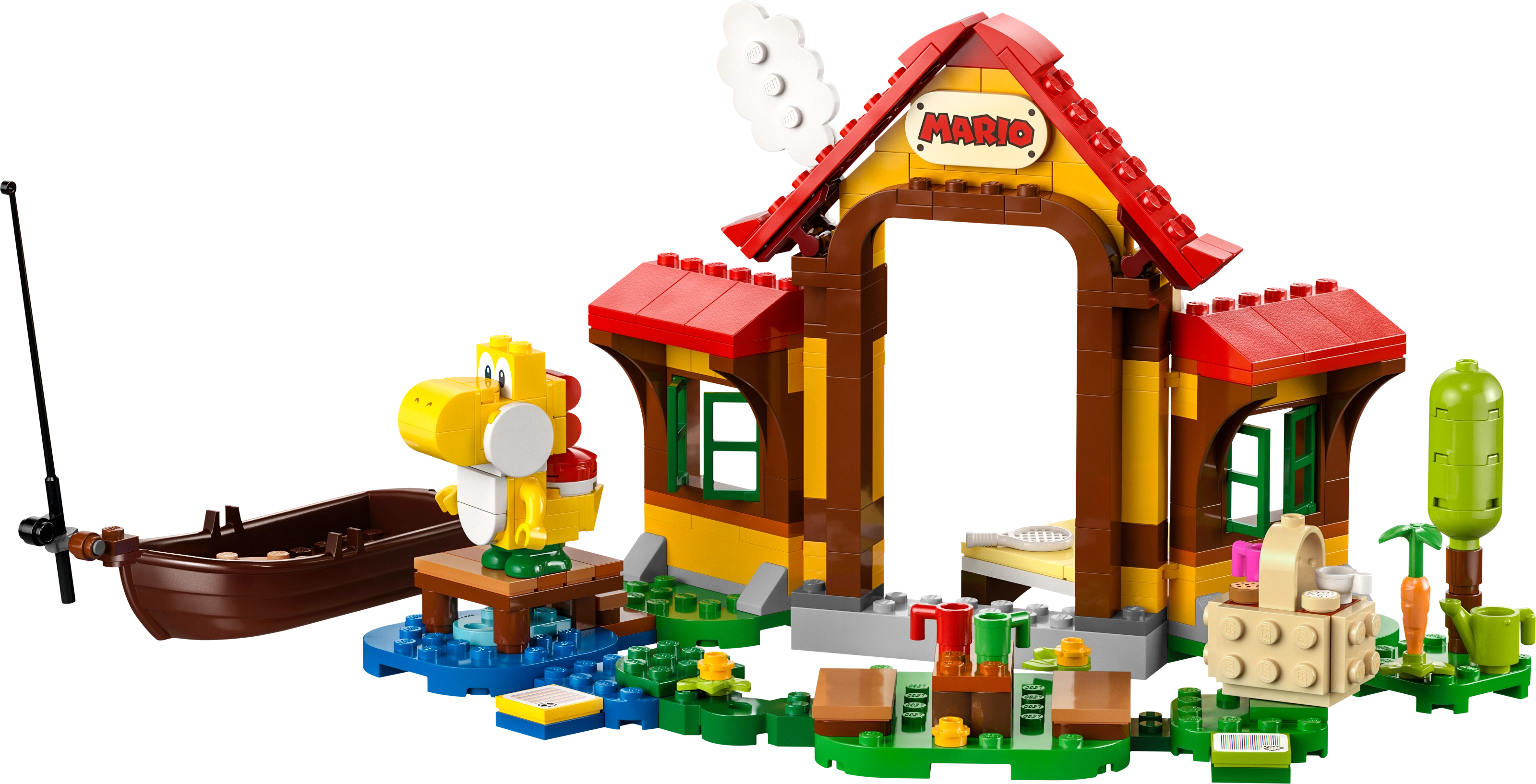 LEGO 71422 Picnic at Mario's House Expansion Set