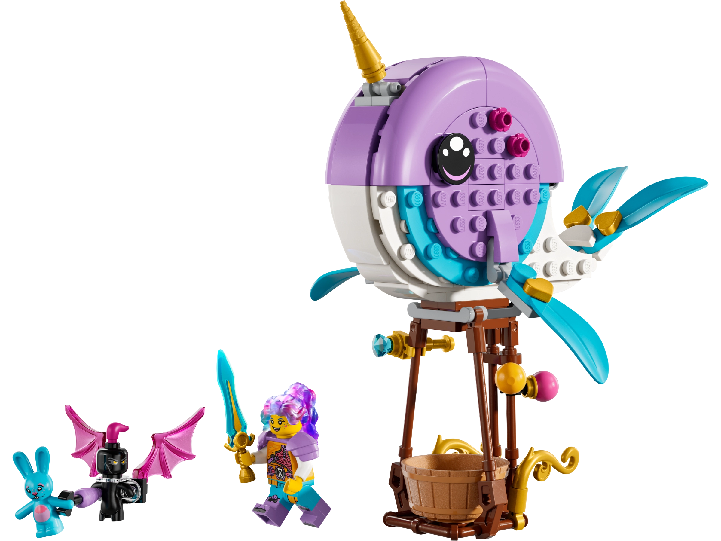 LEGO 71472 Izzie's Narwhal Hot-Air Balloon