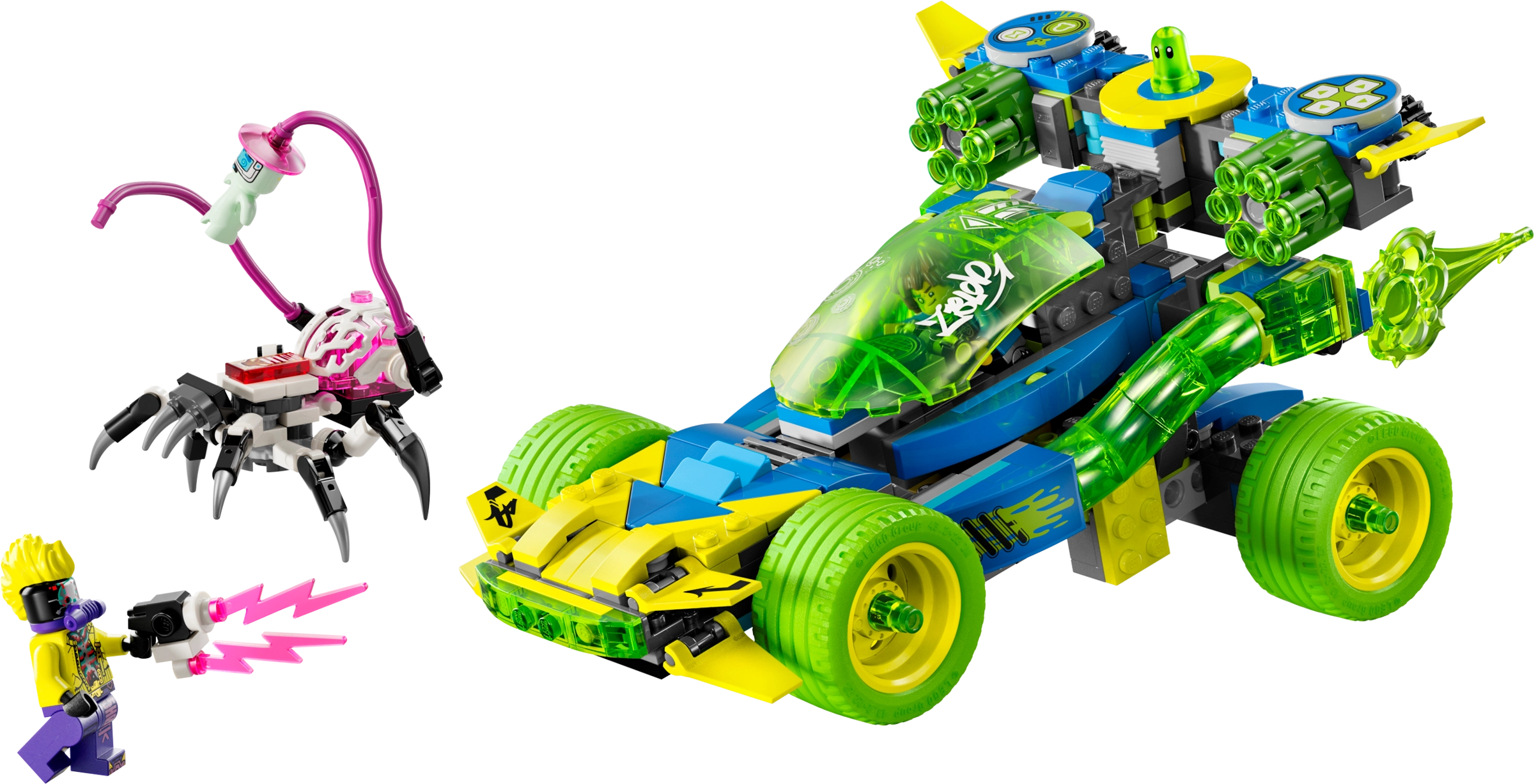 LEGO 71491 Mateo and the Z-Blob Action Race Car