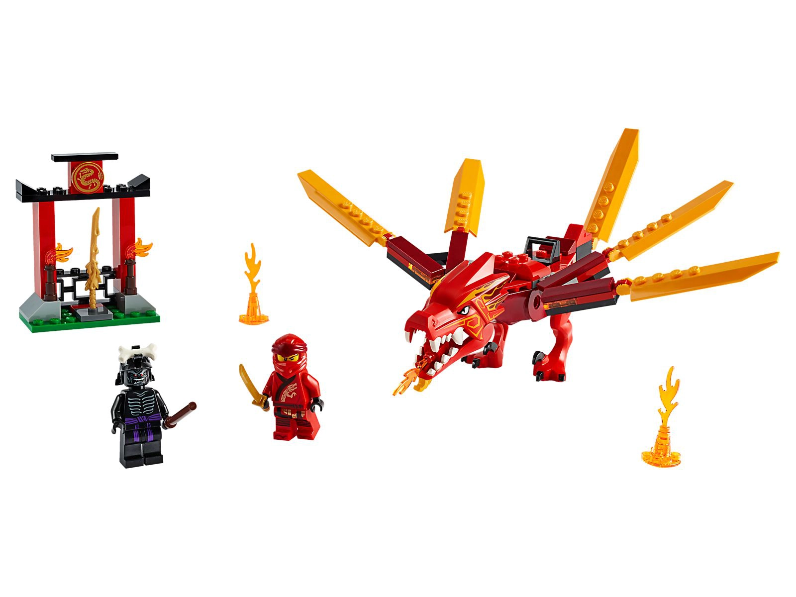 LEGO 71701 Kai's Fire Dragon